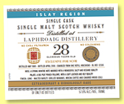 Laphroaig 28 yo 1989/2018 (57.6%, Douglas Laing, Xtra Old Particular for SCSM China, bourbon hogshead, cask #12335, 54 bottles) Laphroaig 28 yo 1989/2018 (57.6%, Douglas Laing, Xtra Old Particular for SCSM China, bourbon hogshead, cask #12335, 54 bottles)