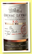 Leyrat ‘XO Vieille Réserve’ (40%, OB, Fins Bois, +/-2017) Leyrat ‘XO Vieille Réserve’ (40%, OB, Fins Bois, +/-2017)