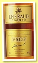 Lhéraud ‘VSOP’ (40%, OB, Petite Champagne, +/-2017) Lhéraud ‘VSOP’ (40%, OB, Petite Champagne, +/-2017)