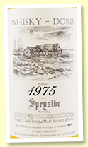 Speyside Region 41 yo 1975/2016 (46.9%, Whisky Doris, fino sherry, cask #22, 220 bottles) Speyside Region 41 yo 1975/2016 (46.9%, Whisky Doris, fino sherry, cask #22, 220 bottles)