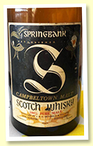 Springbank 5 yo (43%, OB for Italy, 1.5 litre, circa 1970)