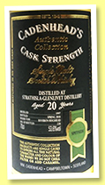 Strathisla-Glenlivet 20 yo 1997/2018 (53.6%, Cadenhead, bourbon hogshead, 228 bottles) Strathisla-Glenlivet 20 yo 1997/2018 (53.6%, Cadenhead, bourbon hogshead, 228 bottles)