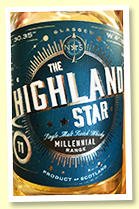 The Highland Star 11 yo (50%, North Star ‘Millennial Range’, single refill sherry butt, 600 bottles) The Highland Star 11 yo (50%, North Star ‘Millennial Range’, single refill sherry butt, 600 bottles)