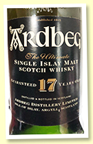 Ardbeg 17 yo (40%, OB, -/+ 2000) Ardbeg 17 yo (40%, OB, -/+ 2000)