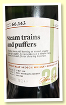 Ardmore 20 yo 1998/2019 (55.8%, Scotch Malt Whisky Society,  #66.143 ‘Steam trains and puffers’, refill hogshead, 237 bottles)