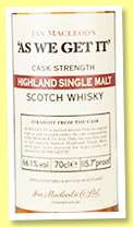 As we get it (66.1%, Ian McLeod, Highland, +/-2018)