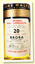 Brora 20 yo 1975 (60.75%, OB ‘Rare Malts, 20cl)
Brora 20 yo 1975 (60.75%, OB ‘Rare Malts, 20cl)