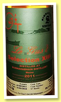Bunnahabhain 6 yo 2011/2018 ‘Moine’ (59.7%, Le Gus’t, hogshead, cask #704134, 278 bottles) Bunnahabhain 6 yo 2011/2018 ‘Moine’ (59.7%, Le Gus’t, hogshead, cask #704134, 278 bottles)