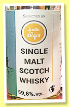Caol Ila 11 yo 2008/2019 (59.8%, Juste Un Doigt, hogshead, cask #301637)