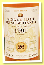 Capall 26 yo 1991/2018 (50.5%, The Whisky Cask Company, first fill bourbon barrel, 175 bottles) Capall 26 yo 1991/2018 (50.5%, The Whisky Cask Company, first fill bourbon barrel, 175 bottles)