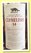Clynelish 14 yo (46%, OB, +/-2019) Clynelish 14 yo (46%, OB, +/-2019)