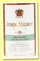 Cragganmore 21 yo 1989/2011 (54.5%, John Milroy Selection, refill hogshead, cask #2882) Cragganmore 21 yo 1989/2011 (54.5%, John Milroy Selection, refill hogshead, cask #2882)