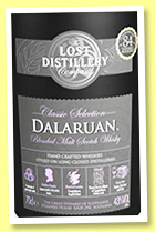 Dalaruan (43%, Lost Distillery Company, Classic Selection, blended malt, +/-2018)