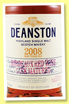 Deanston 9 yo 2008/2017 (58.7%, OB, Bordeaux Red Wine Cask Matured, 3240 bottles) Deanston 9 yo 2008/2017 (58.7%, OB, Bordeaux Red Wine Cask Matured, 3240 bottles)
