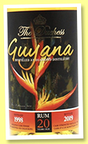 Diamond 20 yo 1998/2019 (50.8%, The Duchess, Armagnac finish, Guyana, cask #27)