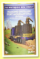 Diamond 9 yo (55.9%, That Boutique-y Rum Company, Guyana, batch 1, 461 bottles, +/-2018) Diamond 9 yo (55.9%, That Boutique-y Rum Company, Guyana, batch 1, 461 bottles, +/-2018)