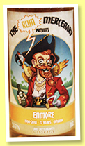 Enmore 27 yo 1990/2018 (53.7%, The Rum Mercenary, Guyana) Enmore 27 yo 1990/2018 (53.7%, The Rum Mercenary, Guyana)