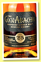 GlenAllachie 25 yo (48%, OB, 6000 bottles, 2018) GlenAllachie 25 yo (48%, OB, 6000 bottles, 2018)