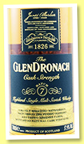 GlenDronach ‘Cask Strength’ (55.3%, OB, batch 7, 2018) GlenDronach ‘Cask Strength’ (55.3%, OB, batch 7, 2018)