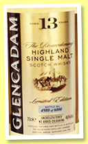 Glencadam 13 yo ‘The Re-awakening’ (46%, OB, 6000 bottles, 2017)