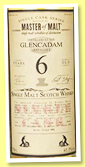 Glencadam 6 yo 2011/2018 (65.3%, Master of Malt, bourbon)