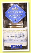 Glentauchers 12 yo 2005/2017 (43%, Jean Boyer, Best Casks of Scotland, sherry, 1092 bottles) Glentauchers 12 yo 2005/2017 (43%, Jean Boyer, Best Casks of Scotland, sherry, 1092 bottles)