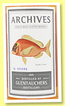 Glentauchers 2005/2013 (52.5%, Archives, sherry, cask #900392, 167 bottles) Glentauchers 2005/2013 (52.5%, Archives, sherry, cask #900392, 167 bottles)