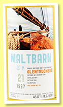 Glentauchers 21 yo 1997/2018 (48%, Maltbarn, bourbon cask, 154 bottles) Glentauchers 21 yo 1997/2018 (48%, Maltbarn, bourbon cask, 154 bottles)