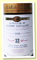 Glenury Royal 32 yo 1968/2001 (49.4%, Douglas Laing, Old Malt Cask, 258 bottles)
Glenury Royal 32 yo 1968/2001 (49.4%, Douglas Laing, Old Malt Cask, 258 bottles)