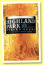 Highland Park 10 yo ‘Viking Scars’ (40%, OB, +/-2018) Highland Park 10 yo ‘Viking Scars’ (40%, OB, +/-2018)