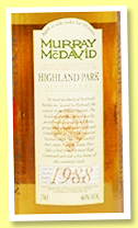 Highland Park 14 yo 1988/2002 (46%, Murray McDavid, refill sherry, cask #MM733) Highland Park 14 yo 1988/2002 (46%, Murray McDavid, refill sherry, cask #MM733)
