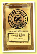 Highland Park 29 yo 2018 (40.6%, Cadenhead, Single Cask, hogshead, 198 bottles) Highland Park 29 yo 2018 (40.6%, Cadenhead, Single Cask, hogshead, 198 bottles)