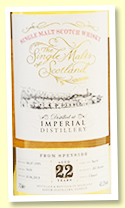 Imperial 22 yo 1995/2018 (43.3%, Elixir Distillers ‘Single Malts Of Scotland’, cask #5410, barrel, 202 bottles) Imperial 22 yo 1995/2018 (43.3%, Elixir Distillers ‘Single Malts Of Scotland’, cask #5410, barrel, 202 bottles)