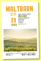Irish Malt 29 yo 1989/2018 (48.8%, Maltbarn, bourbon) Irish Malt 29 yo 1989/2018 (48.8%, Maltbarn, bourbon)