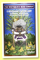 O Reizinho 3 yo ‘Batch 1’ (52.6%, That Boutique-y Rum Company, Portugal/Madeira, 1936 bottles, 2018) O Reizinho 3 yo ‘Batch 1’ (52.6%, That Boutique-y Rum Company, Portugal/Madeira, 1936 bottles, 2018)