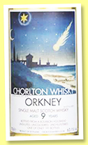 Orkney 9 yo (63.1%, Chorlton Whisky, bourbon hogshead, 191 bottles, +/-2019) Orkney 9 yo (63.1%, Chorlton Whisky, bourbon hogshead, 191 bottles, +/-2019)