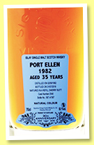 Port Ellen 35 yo 1982/2018 (55.1%, Signatory Vintage, 30th Anniversary, refill sherry butt, cask #2040, 567 bottles) Port Ellen 35 yo 1982/2018 (55.1%, Signatory Vintage, 30th Anniversary, refill sherry butt, cask #2040, 567 bottles)
