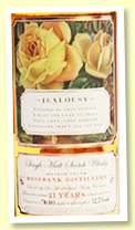 Rosebank 21 yo ‘The Roses Edition III - Jealousy’ (52.5%, Elixir Distillers, 695 bottles)