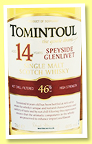 Tomintoul 14 yo (46%, OB, +/-2018) Tomintoul 14 yo (46%, OB, +/-2018)
