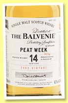 Balvenie 14 yo 2003 ‘Peat Week’ (48.3%, OB, 2018) Balvenie 14 yo 2003 ‘Peat Week’ (48.3%, OB, 2018)