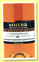 Barbados 18 yo 2000/2018 ‘1st Confidential Cask’ (55.6%, Kintra and The Rum Mercenary, Barbados, cask #36, 132 bottles) 