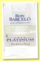 Barcelo ‘Gran Platinum’ (37.5%, OB, Dominican Republic, +/-2018) Barcelo ‘Gran Platinum’ (37.5%, OB, Dominican Republic, +/-2018)