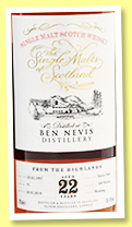 Ben Nevis 22 yo 1997/2019 (58.5%, The Single Malts of Scotland, sherry butt, cask #91, 540 bottles) Ben Nevis 22 yo 1997/2019 (58.5%, The Single Malts of Scotland, sherry butt, cask #91, 540 bottles)