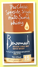 Benromach 15 yo (43%, OB, +/-2018) Benromach 15 yo (43%, OB, +/-2018)