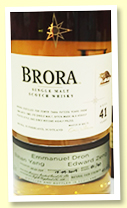 Brora 41 yo 1978/2019 (45%, OB ‘Casks of Distinction’ for Emmanuel Dron, Bihan Yang & Edward Zeng, refill hogshead, 60 bottles) Brora 41 yo 1978/2019 (45%, OB ‘Casks of Distinction’ for Emmanuel Dron, Bihan Yang & Edward Zeng, refill hogshead, 60 bottles)