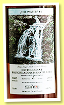 Bruichladdich 13 yo 2005/2019 ‘The Water #3’ (64.7%, The Taste Of Whisky, 1st fill sherry hogshead, cask #1002, 292 bottles) Bruichladdich 13 yo 2005/2019 ‘The Water #3’ (64.7%, The Taste Of Whisky, 1st fill sherry hogshead, cask #1002, 292 bottles)