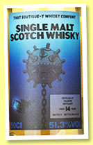 Dalmore 14 yo ‘Batch 3’ (51.3%, That Boutique-y Whisky Company, 811 bottles) Dalmore 14 yo ‘Batch 3’ (51.3%, That Boutique-y Whisky Company, 811 bottles)
