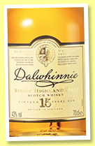 Dalwhinnie 15 yo (43%, OB, +/-2018) Dalwhinnie 15 yo (43%, OB, +/-2018)