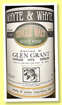 Glen Grant 21 yo 1972 (43%, Whyte & Whyte, cask #158, +/-1993) Glen Grant 21 yo 1972 (43%, Whyte & Whyte, cask #158, +/-1993)