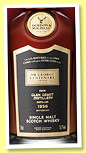 Glen Grant 62 yo 1956/2019 (51.7%, Gordon & MacPhail, Mr George Centenary Edition, first fill sherry butt, cask #4455, 235 bottles) Glen Grant 62 yo 1956/2019 (51.7%, Gordon & MacPhail, Mr George Centenary Edition, first fill sherry butt, cask #4455, 235 bottles)